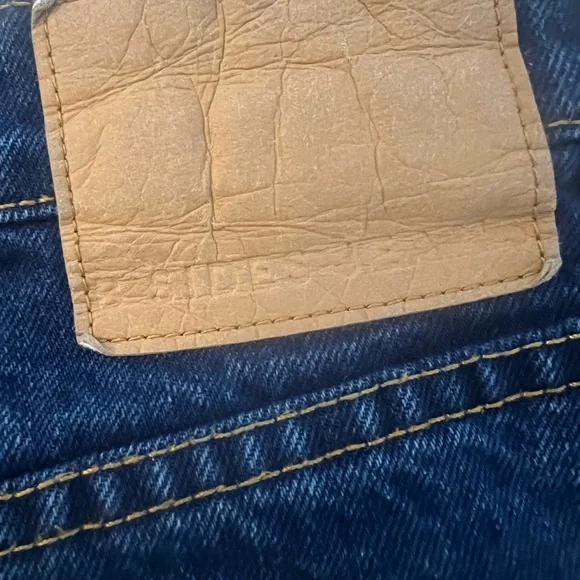 B SIDES Plein Straight Jean in Van Blue, size 29 - Picture 5 of 5